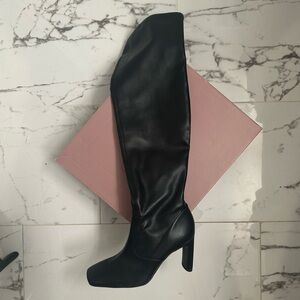 Over the Knee High Heel (Black)